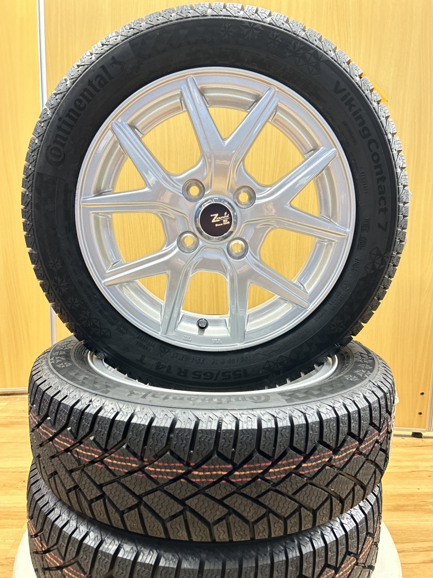 14ｲﾝﾁ新品スタッドレスタイヤ・ホイールセット！今なら選べる特典付き